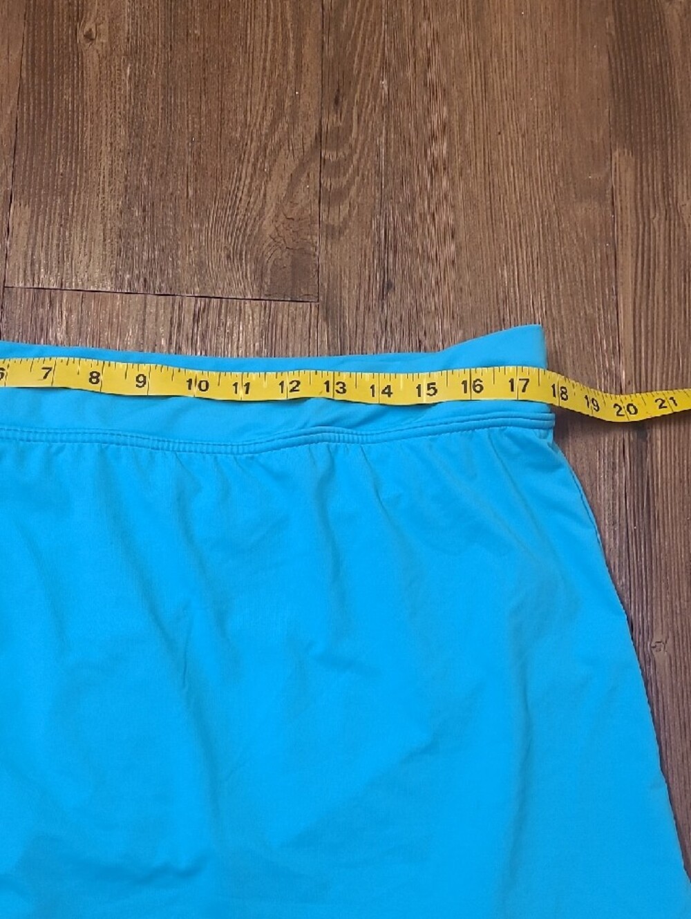 Lands' End‎ Bright Turquoise Mini Skirt - Picture 3 of 8